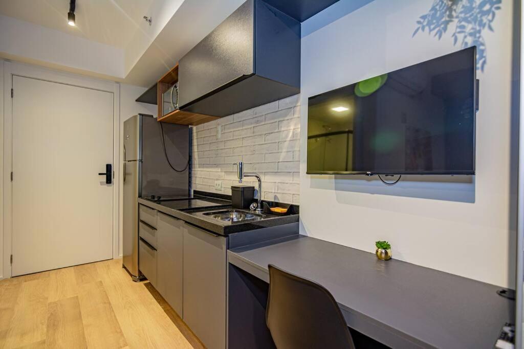 Apartamento Studio Confortavel Em Moema *